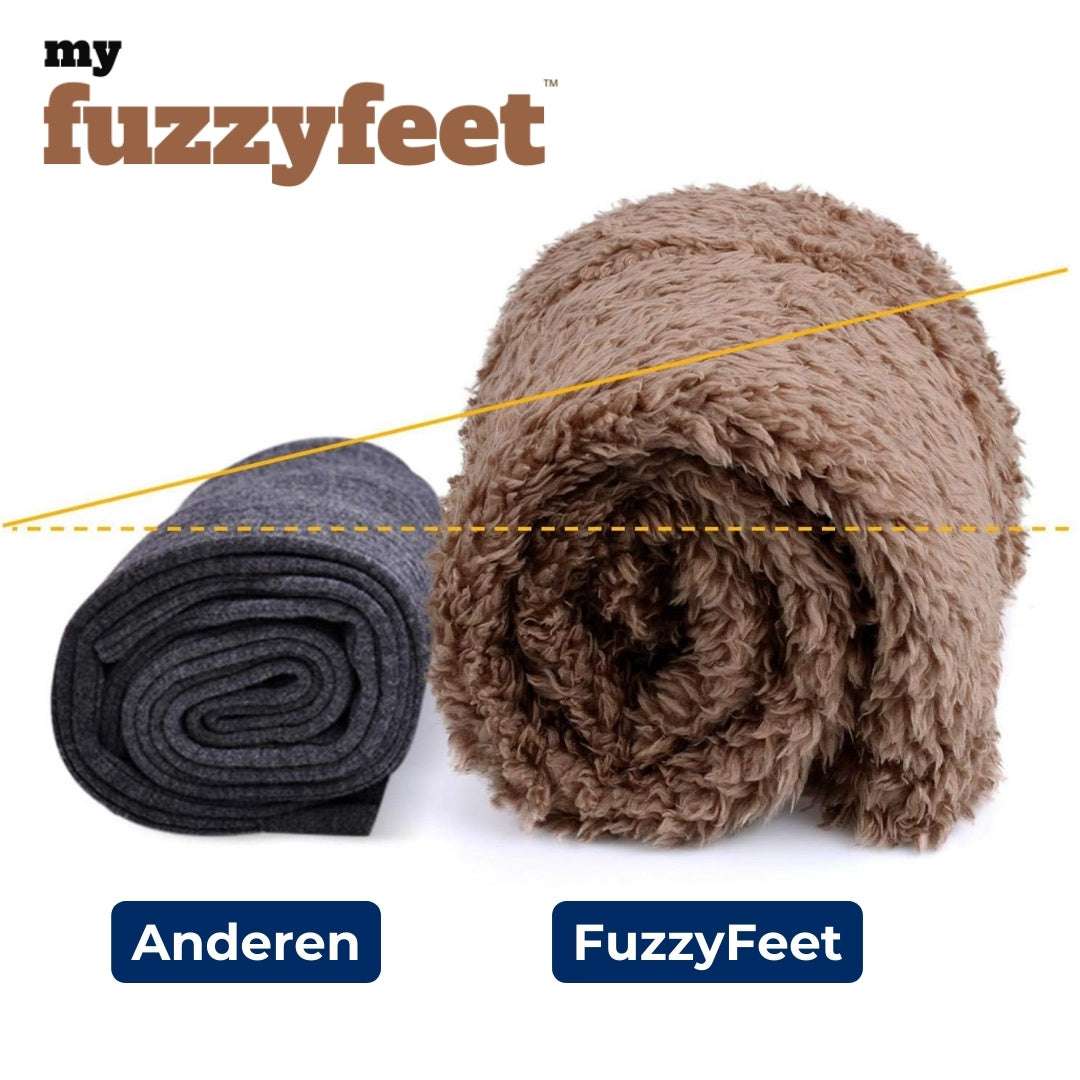 FuzzyFeet™ Original - Ultiem Comfort Over-De-Knie Sokken/Kousen